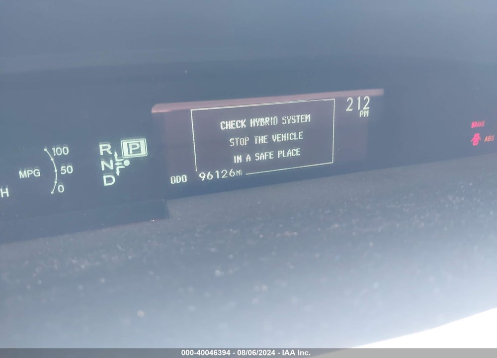 2014 TOYOTA PRIUS TWO VIN: JTDKN3DU4E1741083
