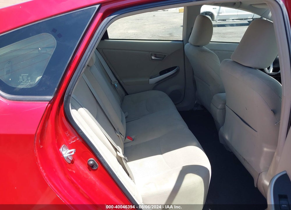 2014 TOYOTA PRIUS TWO VIN: JTDKN3DU4E1741083