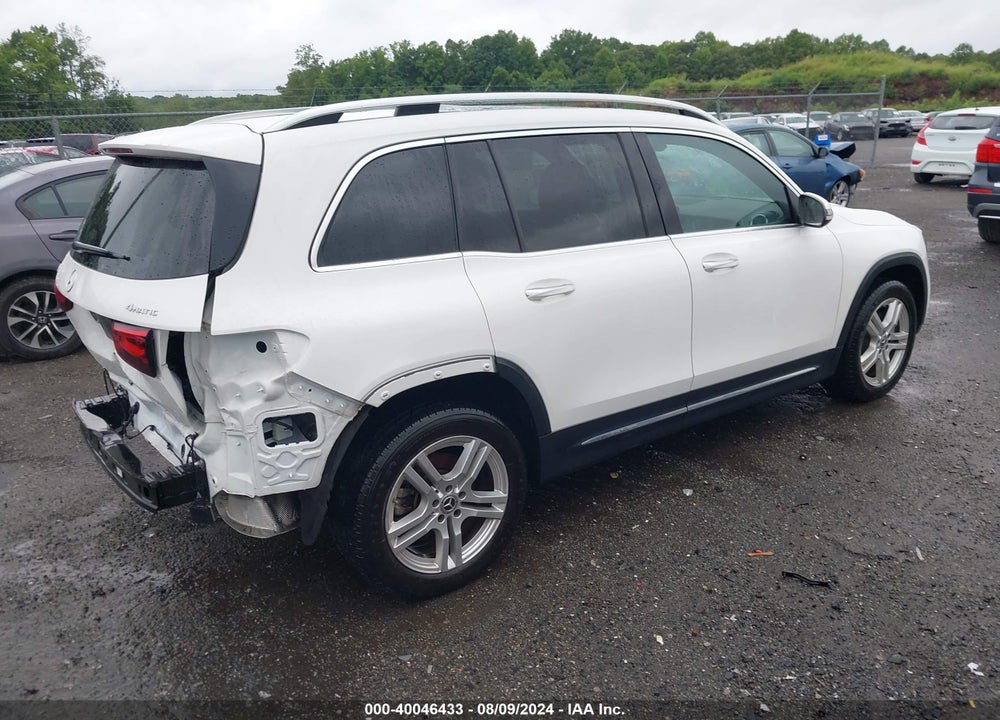2020 MERCEDES-BENZ GLB 250 4MATIC VIN: W1N4M4HB5LW040040