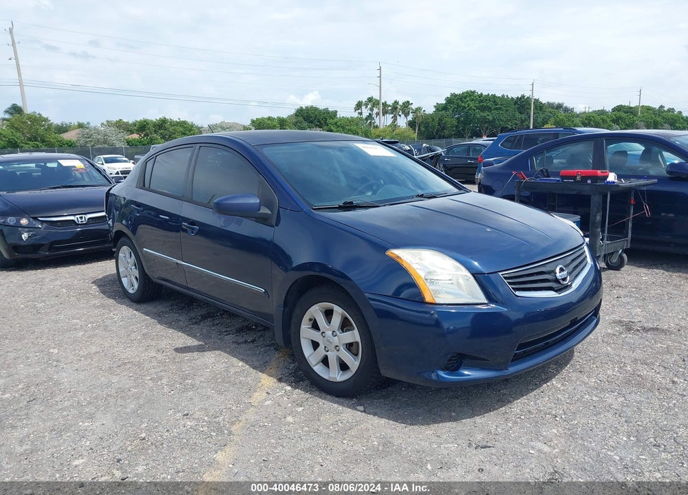 2012 NISSAN SENTRA 2.0 S VIN: 3N1AB6AP4CL673378