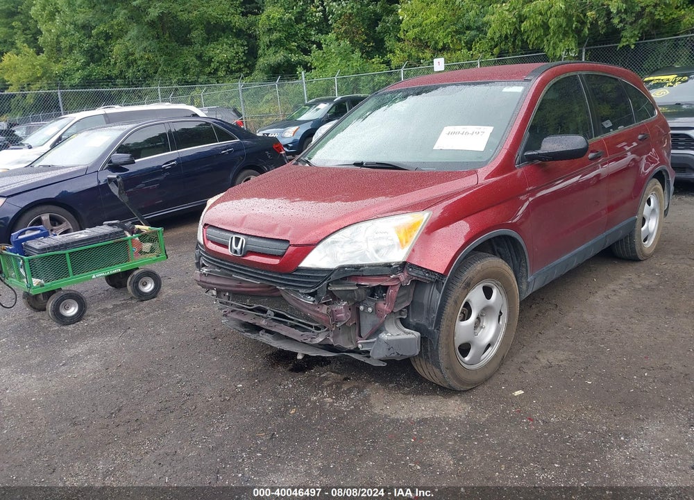 2007 HONDA CR-V LX VIN: JHLRE38337C016214