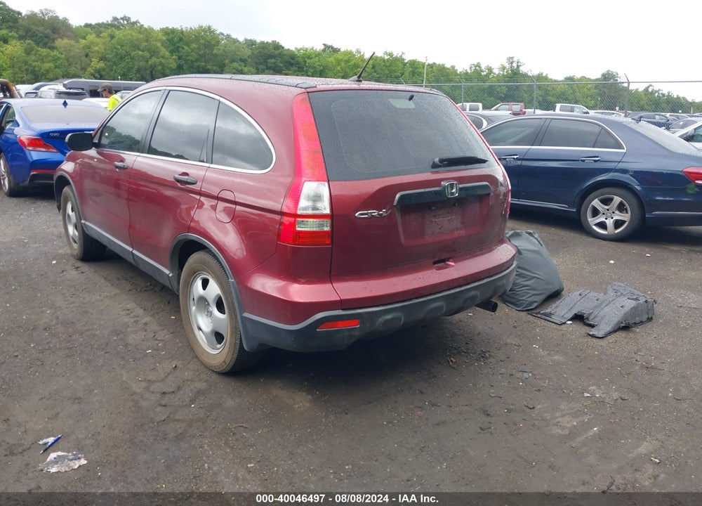 2007 HONDA CR-V LX VIN: JHLRE38337C016214