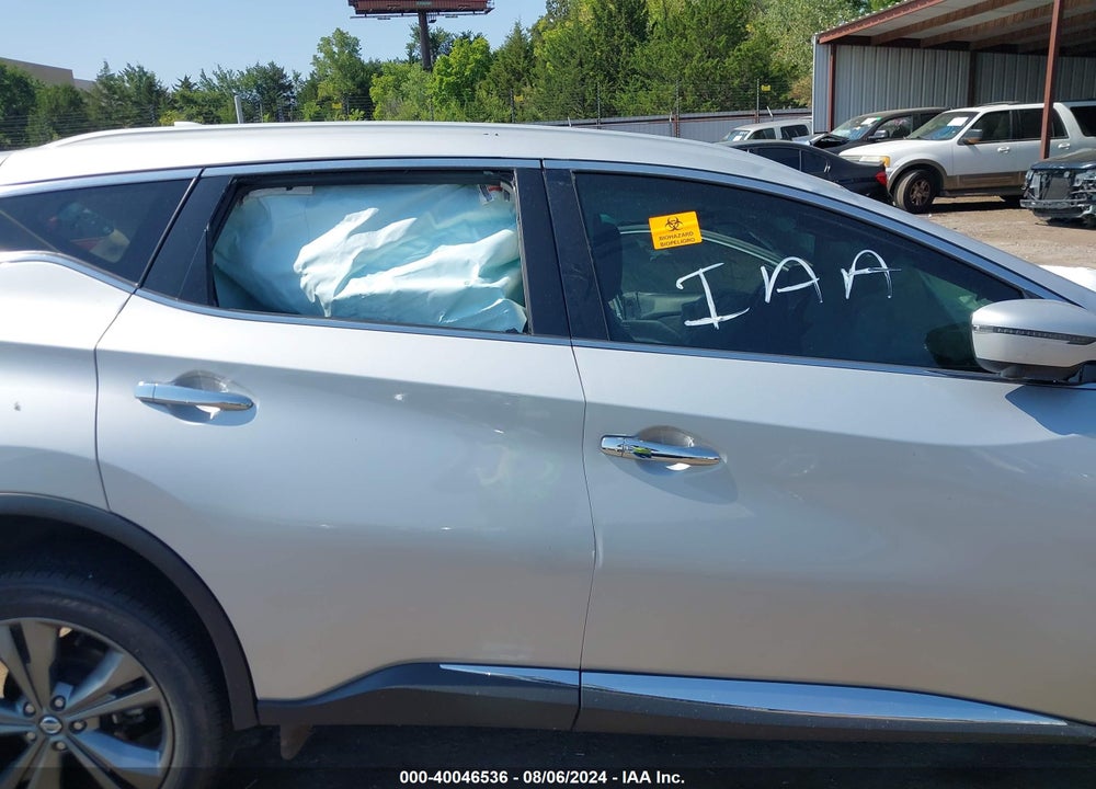 2020 NISSAN MURANO PLATINUM FWD VIN: 5N1AZ2DJ0LN116150
