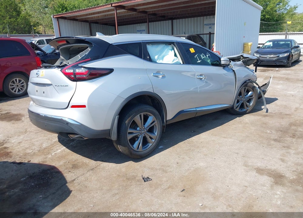 2020 NISSAN MURANO PLATINUM FWD VIN: 5N1AZ2DJ0LN116150