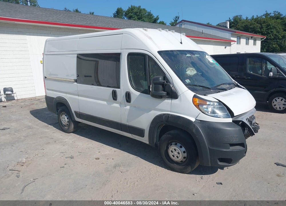2020 RAM PROMASTER 2500 HIGH ROOF 136 WB VIN: 3C6TRVCG3LE123335