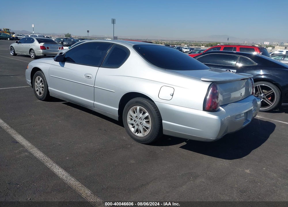 2000 CHEVROLET MONTE CARLO LS VIN: 2G1WW12E8Y9187408