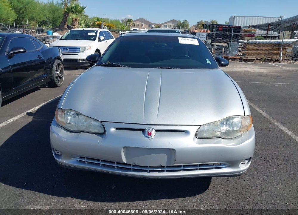 2000 CHEVROLET MONTE CARLO LS VIN: 2G1WW12E8Y9187408