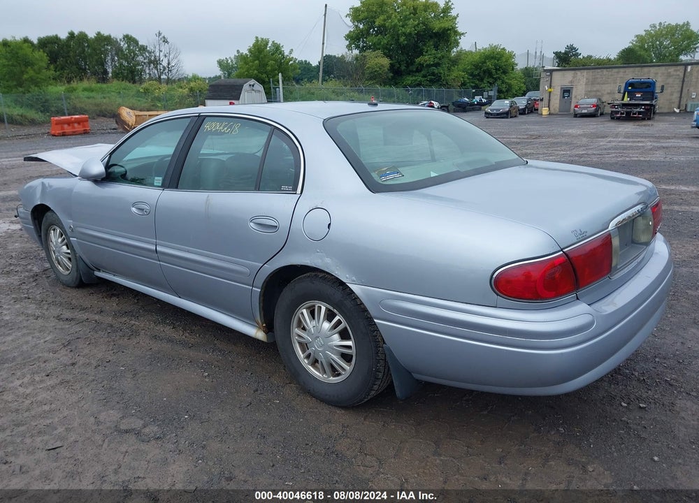 2005 BUICK LESABRE CUSTOM VIN: 1G4HP52K25U187280