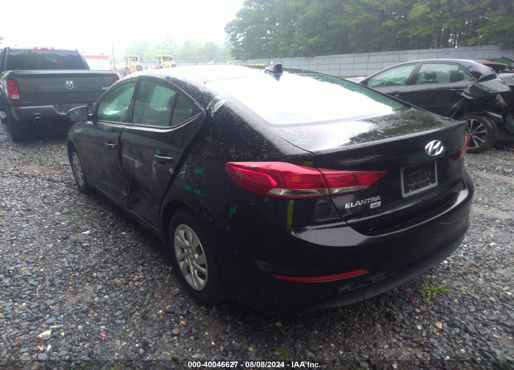 2017 HYUNDAI ELANTRA SE VIN: 5NPD74LF7HH178720