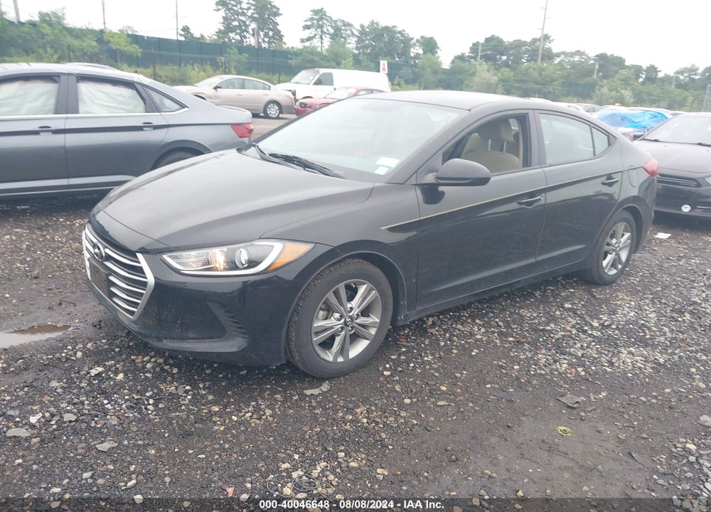 2017 HYUNDAI ELANTRA SE VIN: KMHD84LF6HU203556