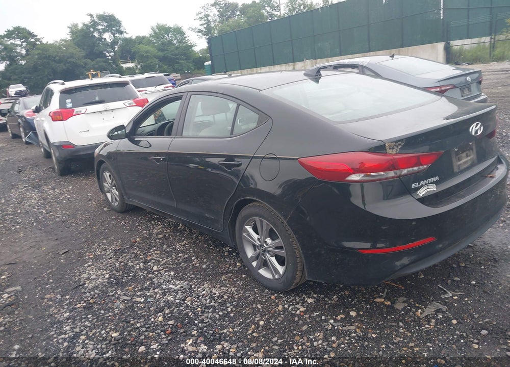 2017 HYUNDAI ELANTRA SE VIN: KMHD84LF6HU203556