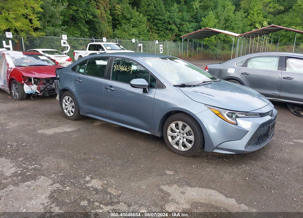 2021 TOYOTA COROLLA LE VIN: 5YFEPMAE8MP224101