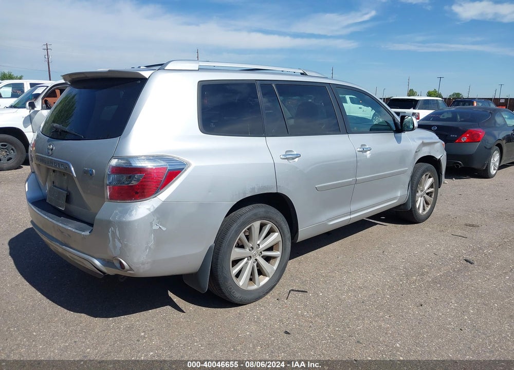 2009 TOYOTA HIGHLANDER HYBRID VIN: JTEEW41A892030430