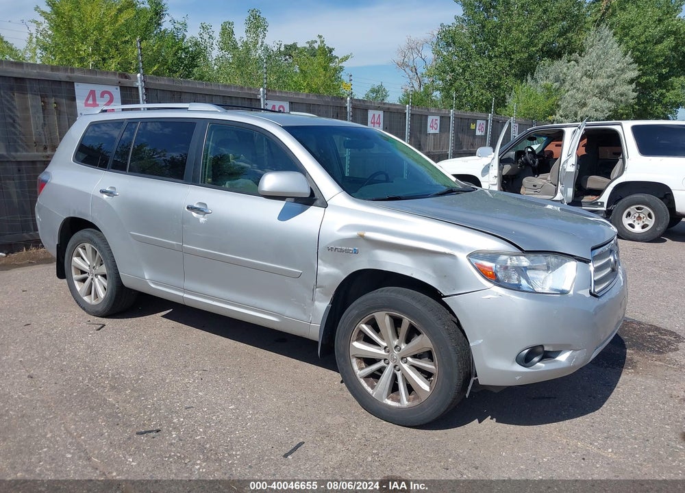 2009 TOYOTA HIGHLANDER HYBRID VIN: JTEEW41A892030430