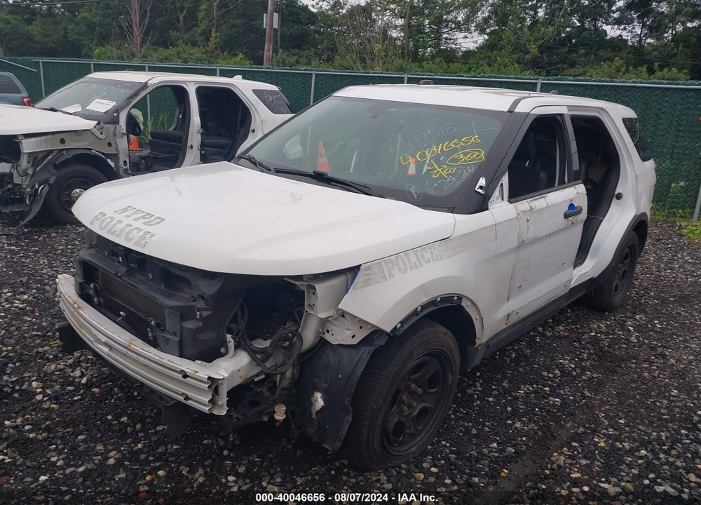 2018 FORD POLICE INTERCEPTOR UTILITY VIN: 1FM5K8ARXJGA44149