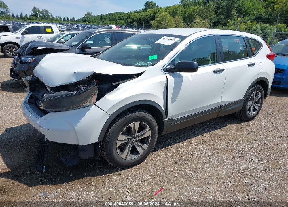 2019 HONDA CR-V LX VIN: 2HKRW6H31KH204657