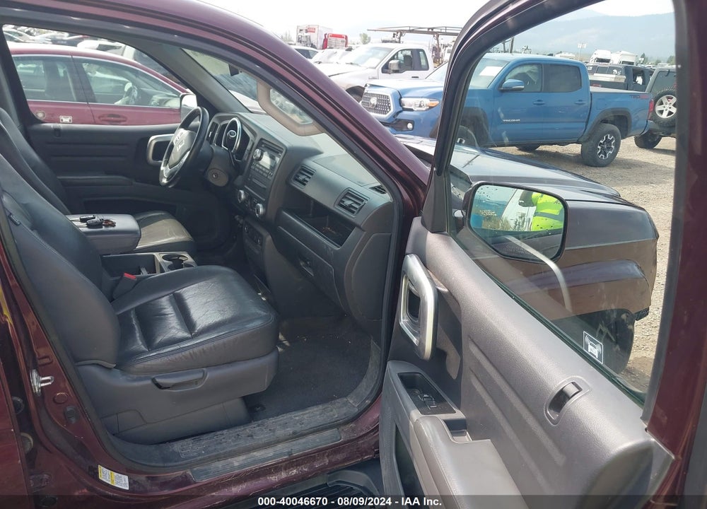 2008 HONDA RIDGELINE RTL VIN: 2HJYK16578H001929