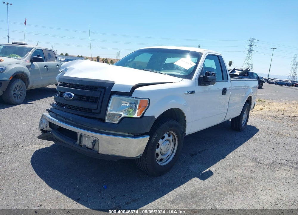 2014 FORD F-150 XL VIN: 1FTMF1CMXEKG51345