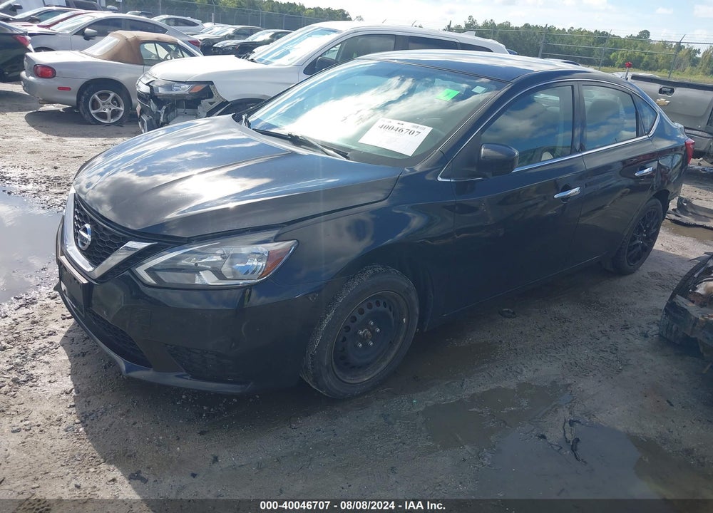 2017 NISSAN SENTRA SV VIN: 3N1AB7AP1HL684125