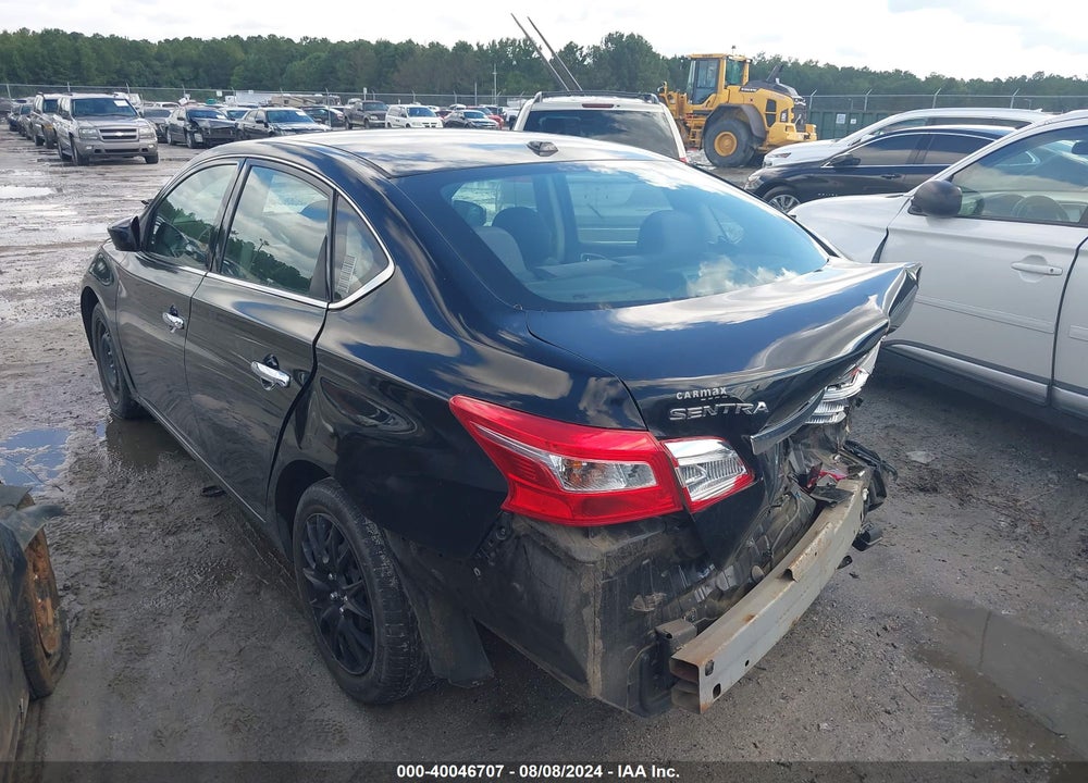 2017 NISSAN SENTRA SV VIN: 3N1AB7AP1HL684125