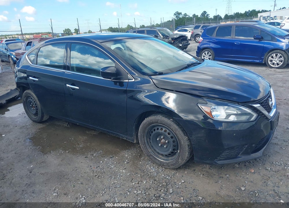 2017 NISSAN SENTRA SV VIN: 3N1AB7AP1HL684125
