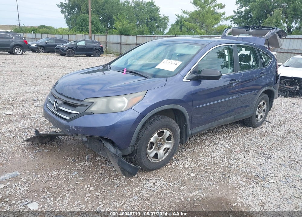 2012 HONDA CR-V LX VIN: 5J6RM4H37CL028098