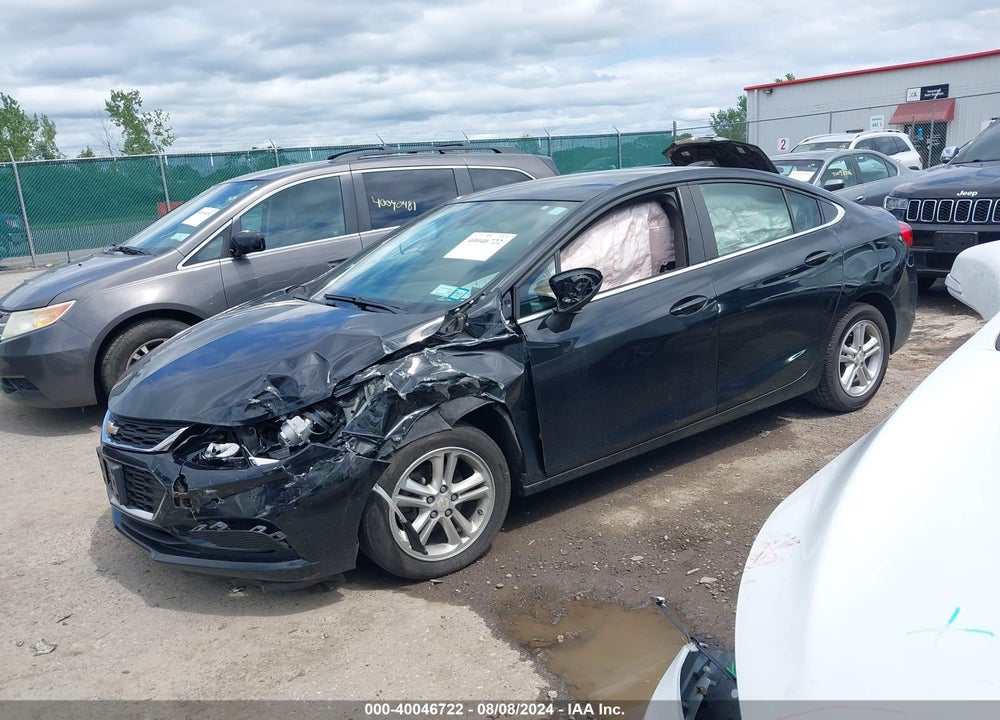 2017 CHEVROLET CRUZE LT AUTO VIN: 1G1BE5SM7H7143627