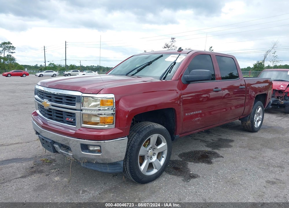 2014 CHEVROLET SILVERADO 1500 2LT VIN: 3GCUKREC5EG162082