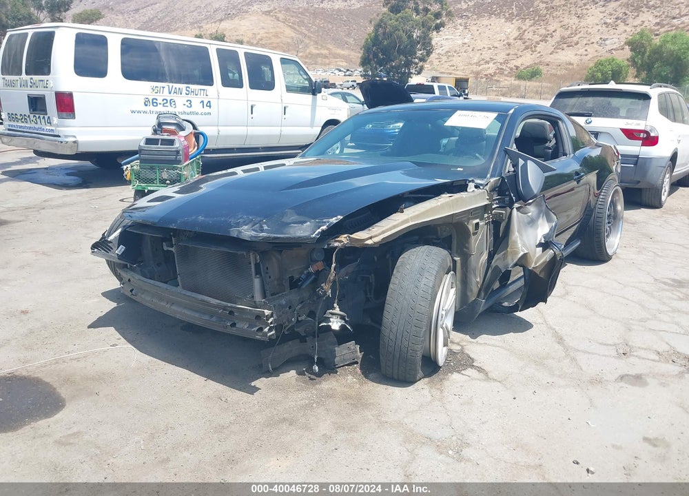 2012 FORD MUSTANG V6 VIN: 1ZVBP8AM4C5227149