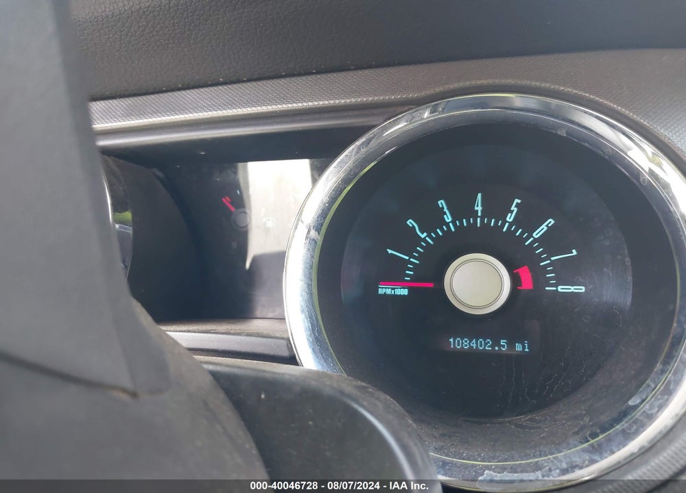 2012 FORD MUSTANG V6 VIN: 1ZVBP8AM4C5227149