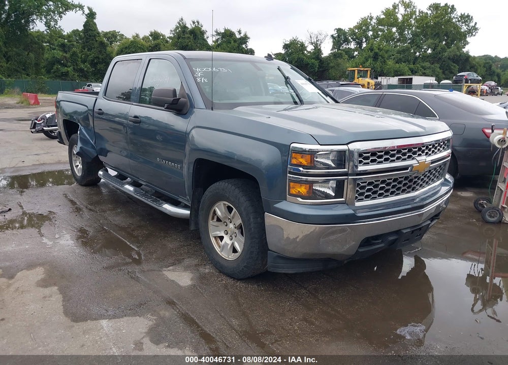 2014 CHEVROLET SILVERADO 1500 1LT VIN: 3GCUKREH2EG347153