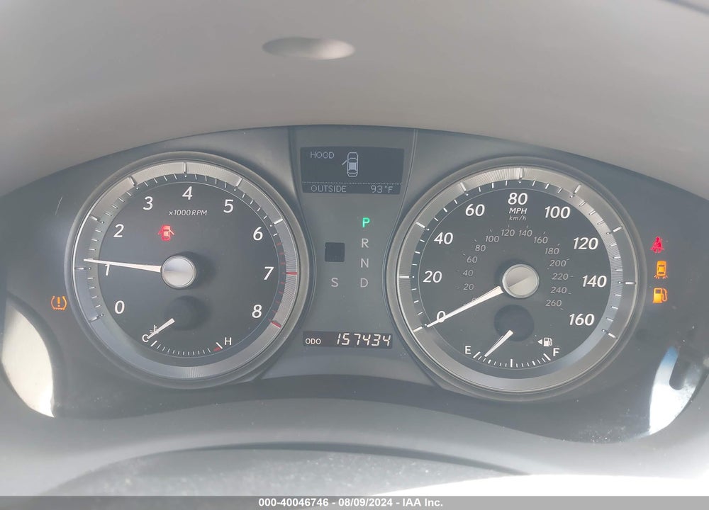 2007 LEXUS ES 350 VIN: JTHBJ46G572106605
