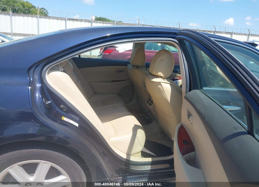 2007 LEXUS ES 350 VIN: JTHBJ46G572106605