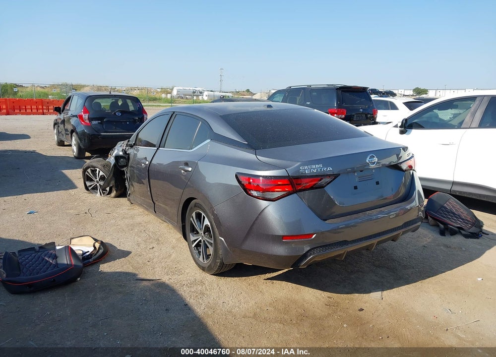 2020 NISSAN SENTRA SV XTRONIC CVT VIN: 3N1AB8CV1LY209166