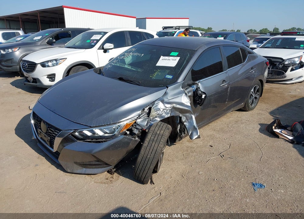 2020 NISSAN SENTRA SV XTRONIC CVT VIN: 3N1AB8CV1LY209166