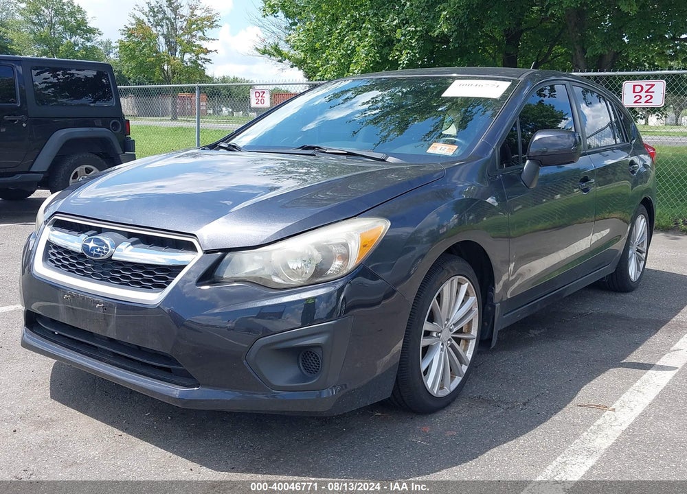 2012 SUBARU IMPREZA 2.0I PREMIUM VIN: JF1GPAE6XCH218763