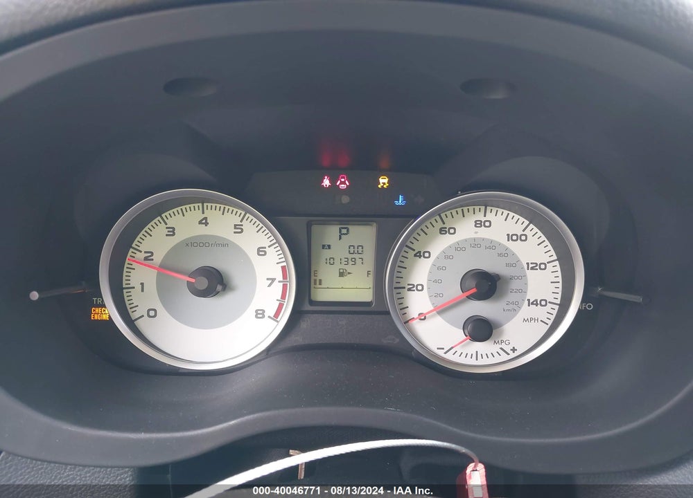 2012 SUBARU IMPREZA 2.0I PREMIUM VIN: JF1GPAE6XCH218763