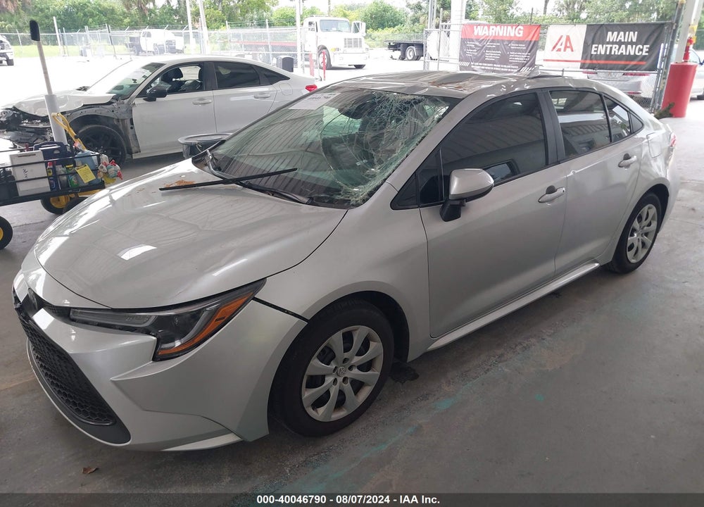 2022 TOYOTA COROLLA VIN: 5YFEPMAE3NP389233