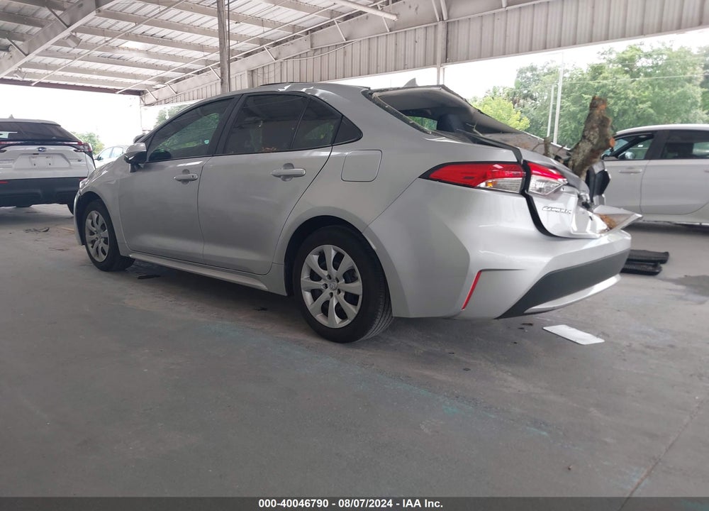 2022 TOYOTA COROLLA VIN: 5YFEPMAE3NP389233