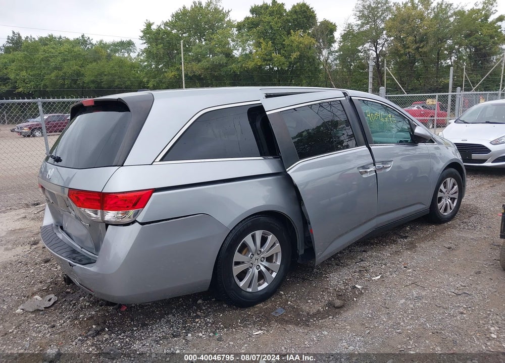 2016 HONDA ODYSSEY SE VIN: 5FNRL5H35GB078067