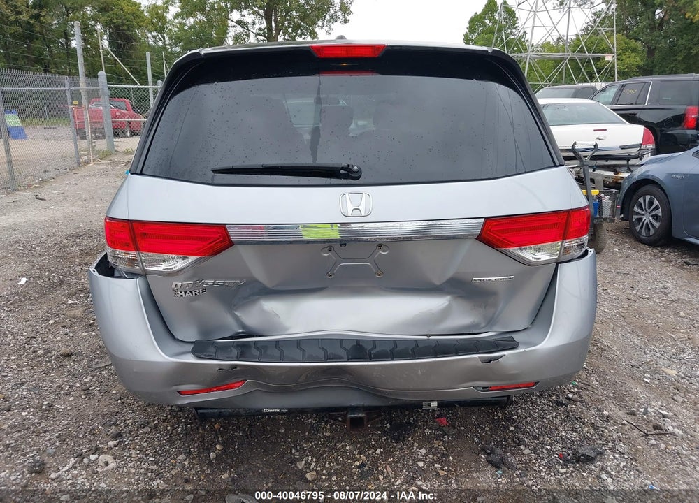 2016 HONDA ODYSSEY SE VIN: 5FNRL5H35GB078067