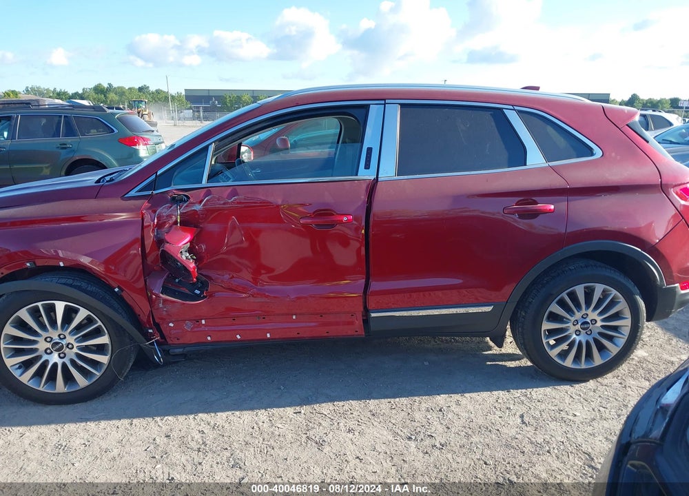2018 LINCOLN MKC RESERVE VIN: 5LMCJ3C92JUL20378