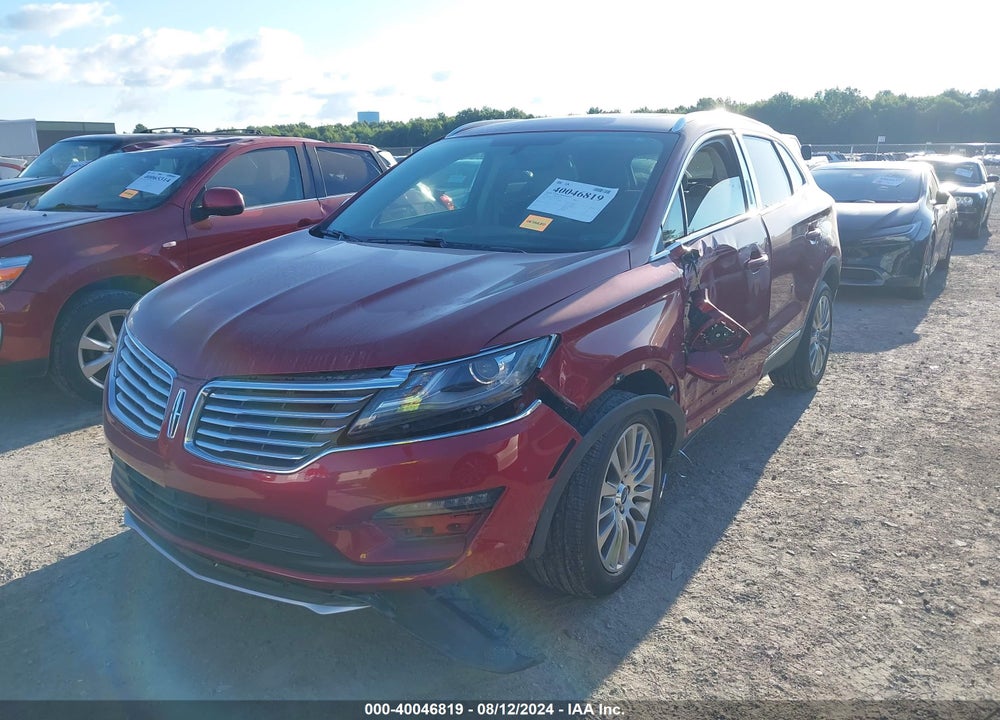 2018 LINCOLN MKC RESERVE VIN: 5LMCJ3C92JUL20378