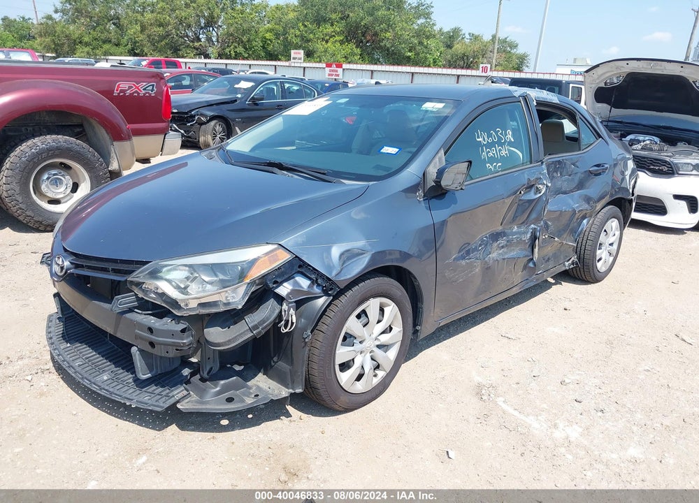 2016 TOYOTA COROLLA LE VIN: 5YFBURHE5GP466315