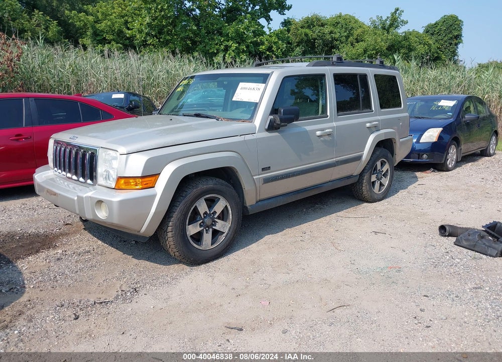 2008 JEEP COMMANDER SPORT VIN: 1J8HG48KX8C154813