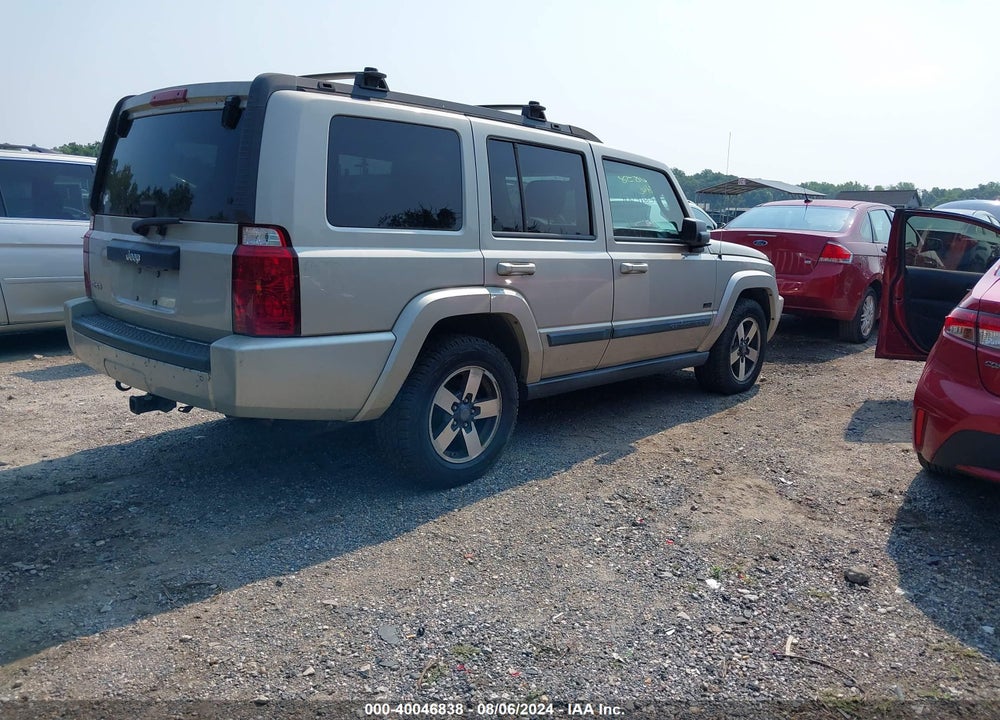 2008 JEEP COMMANDER SPORT VIN: 1J8HG48KX8C154813
