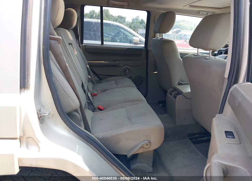 2008 JEEP COMMANDER SPORT VIN: 1J8HG48KX8C154813
