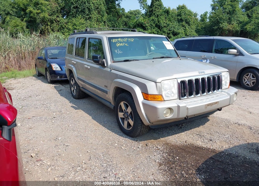 2008 JEEP COMMANDER SPORT VIN: 1J8HG48KX8C154813