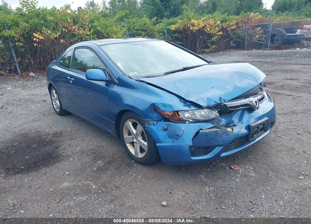 2006 HONDA CIVIC EX VIN: 2HGFG12846H518634