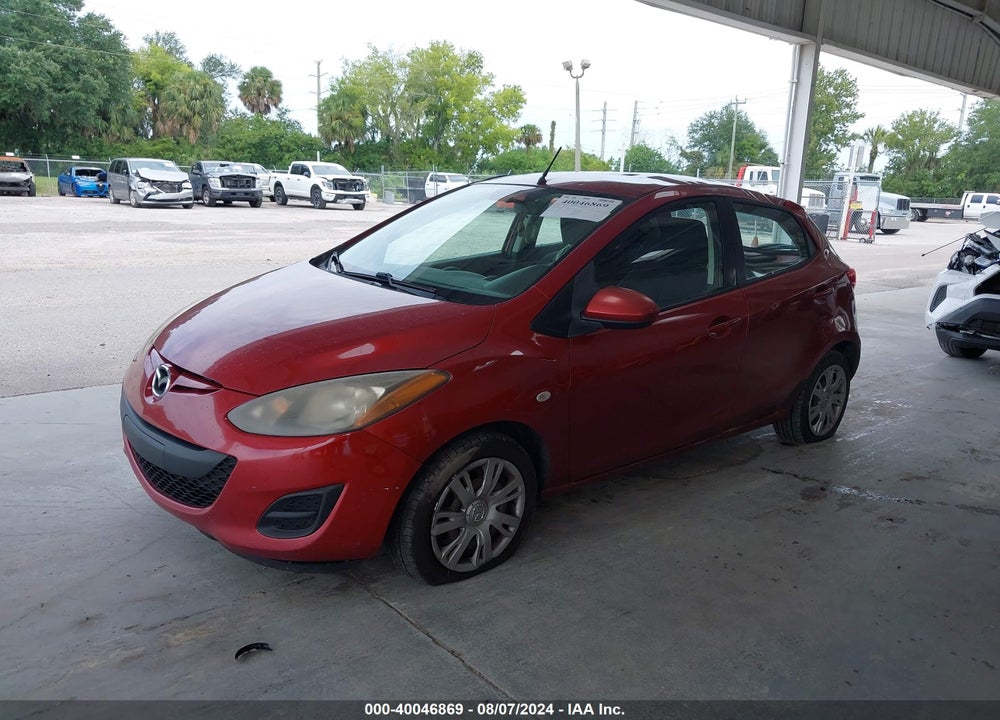 2014 MAZDA 2 SPORT VIN: JM1DE1KY7E0187613